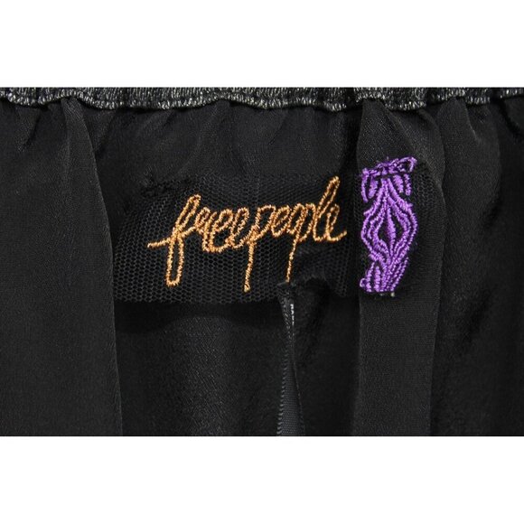 Free People Women's Mara Mini Dress Matalic Charcoal Sz XS NEW - Picture 7 of 11